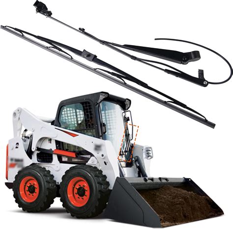 cat skid steer windshield wiper|cat tail back window wiper.